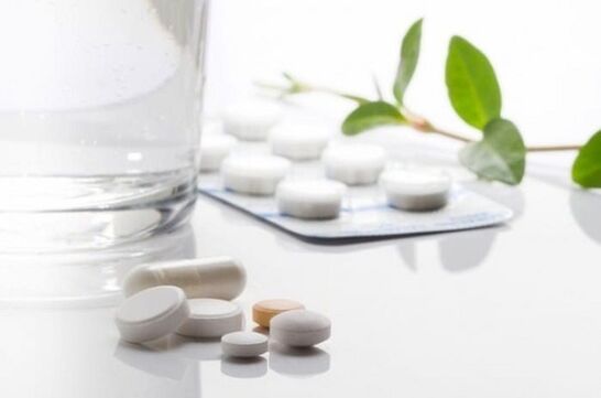 Tables for the treatment of chronic prostatitis